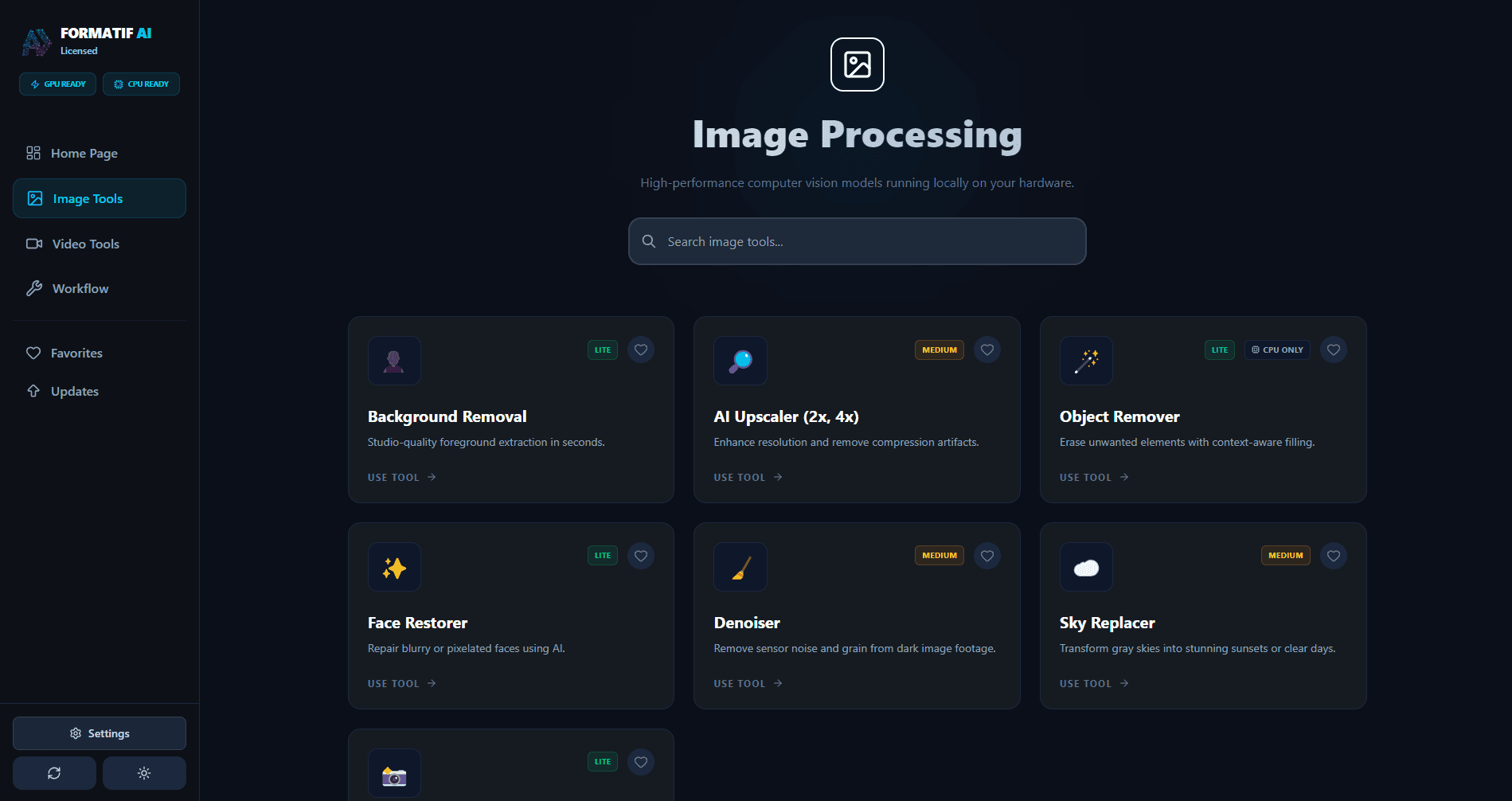 Images screenshot