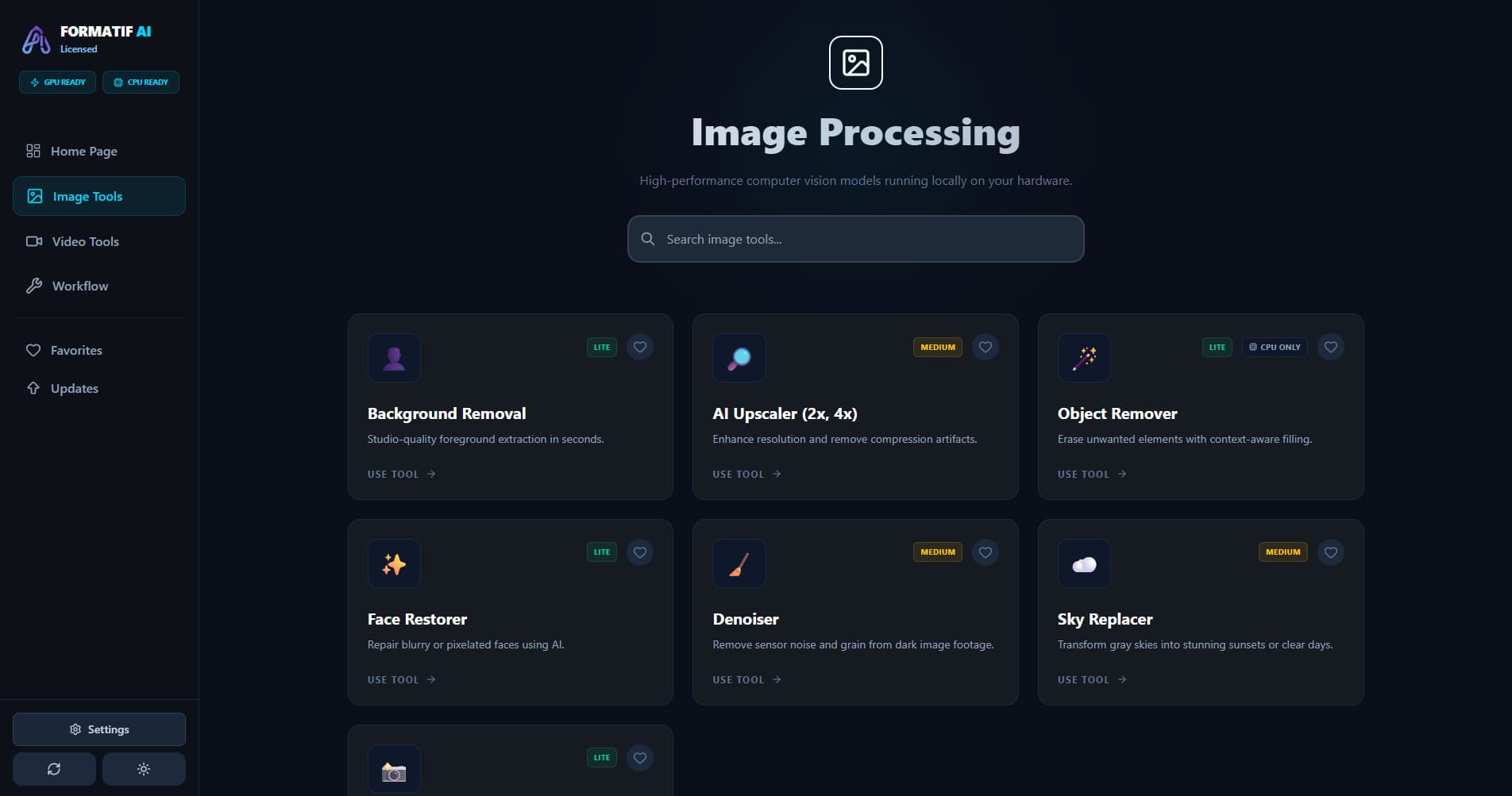 Images screenshot