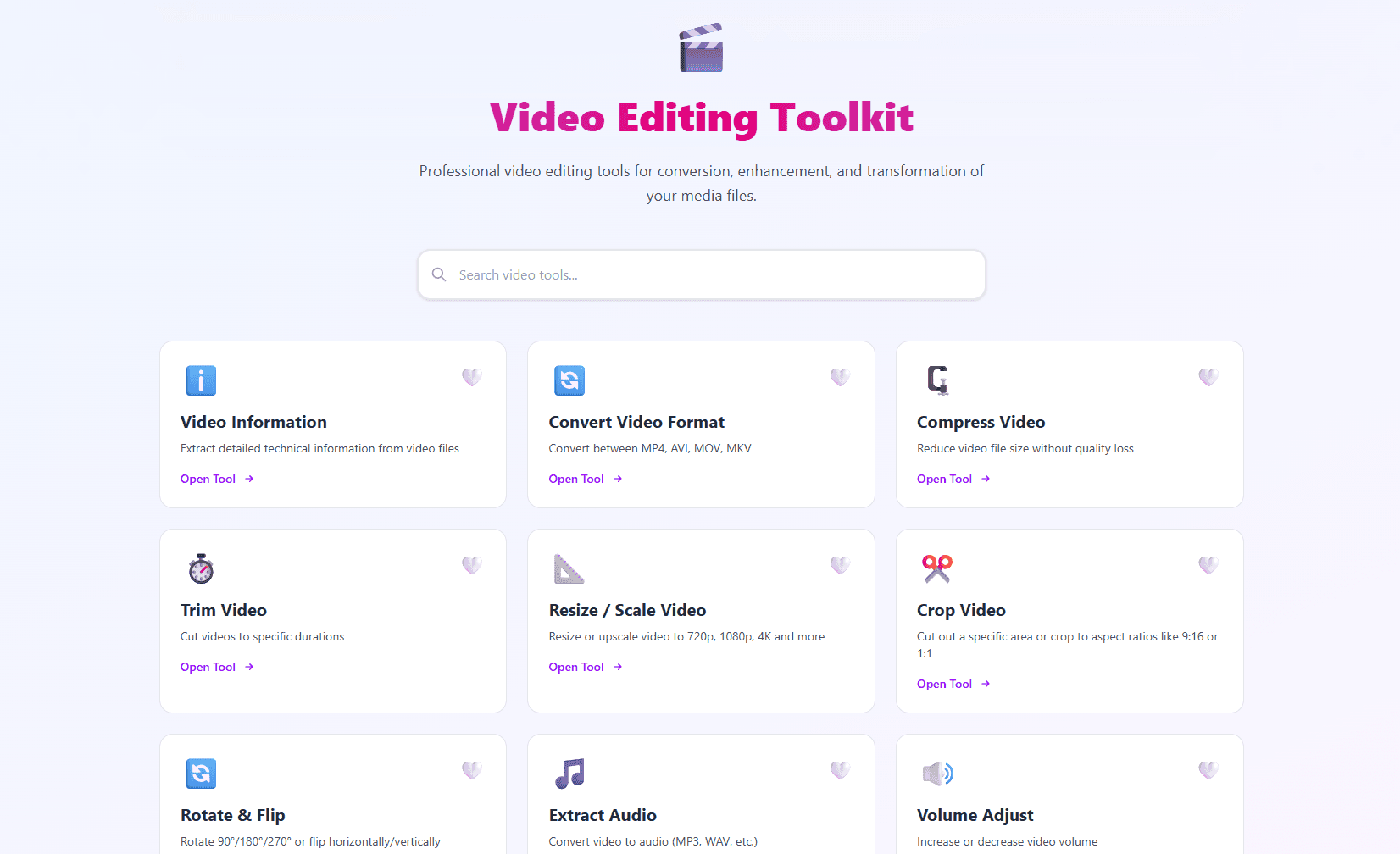 Video Editing Toolkit top