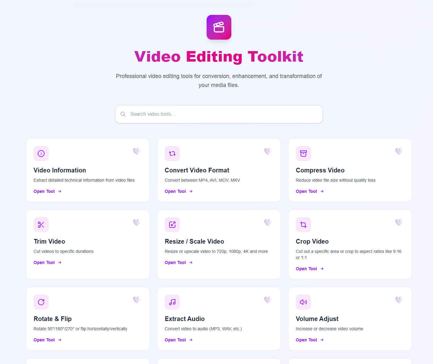 Video Editing Toolkit top